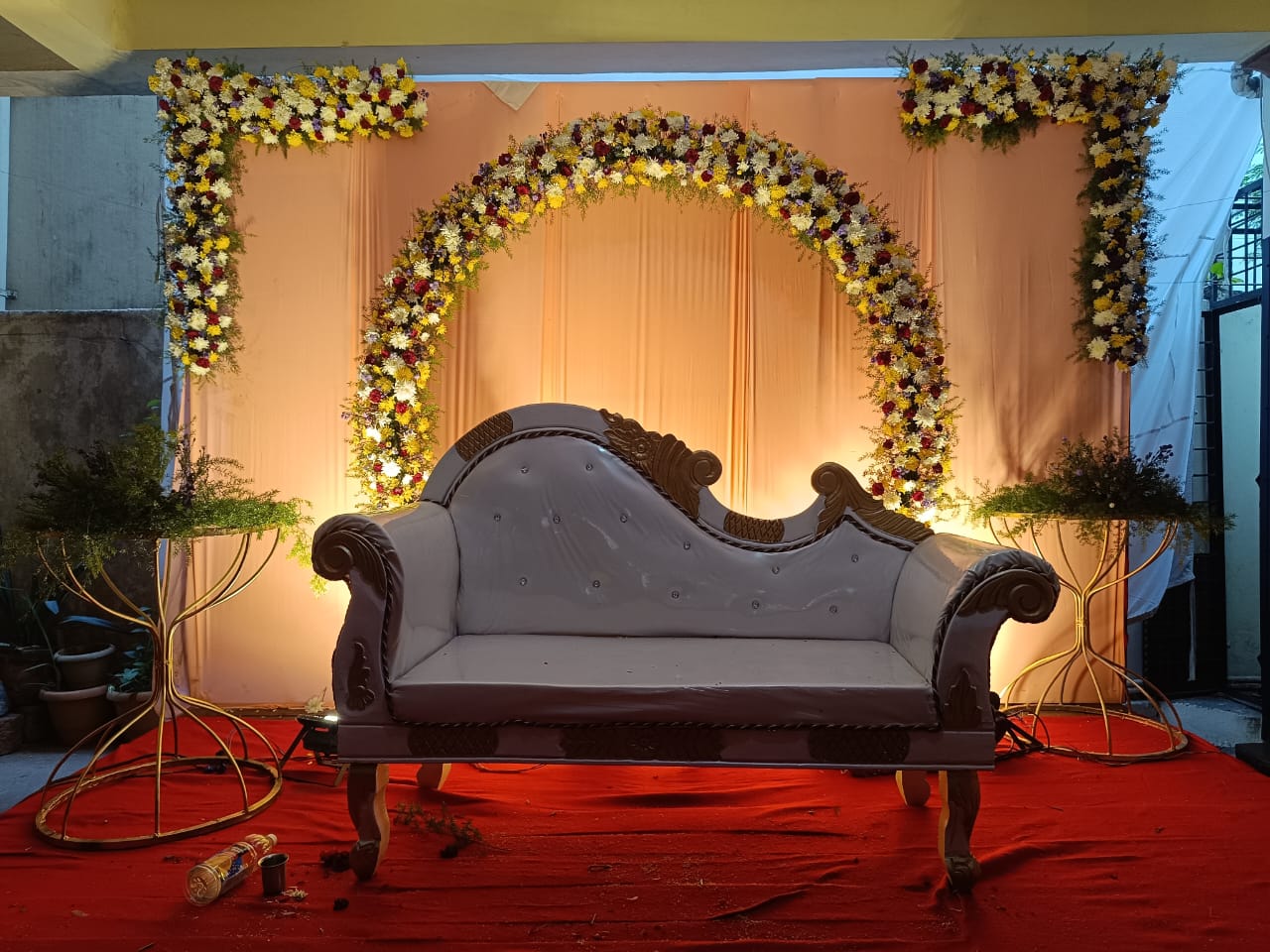 sofa tent Maharaja 3 Sofa for Rent in Hyderabad – Tentwala – Tent Wala