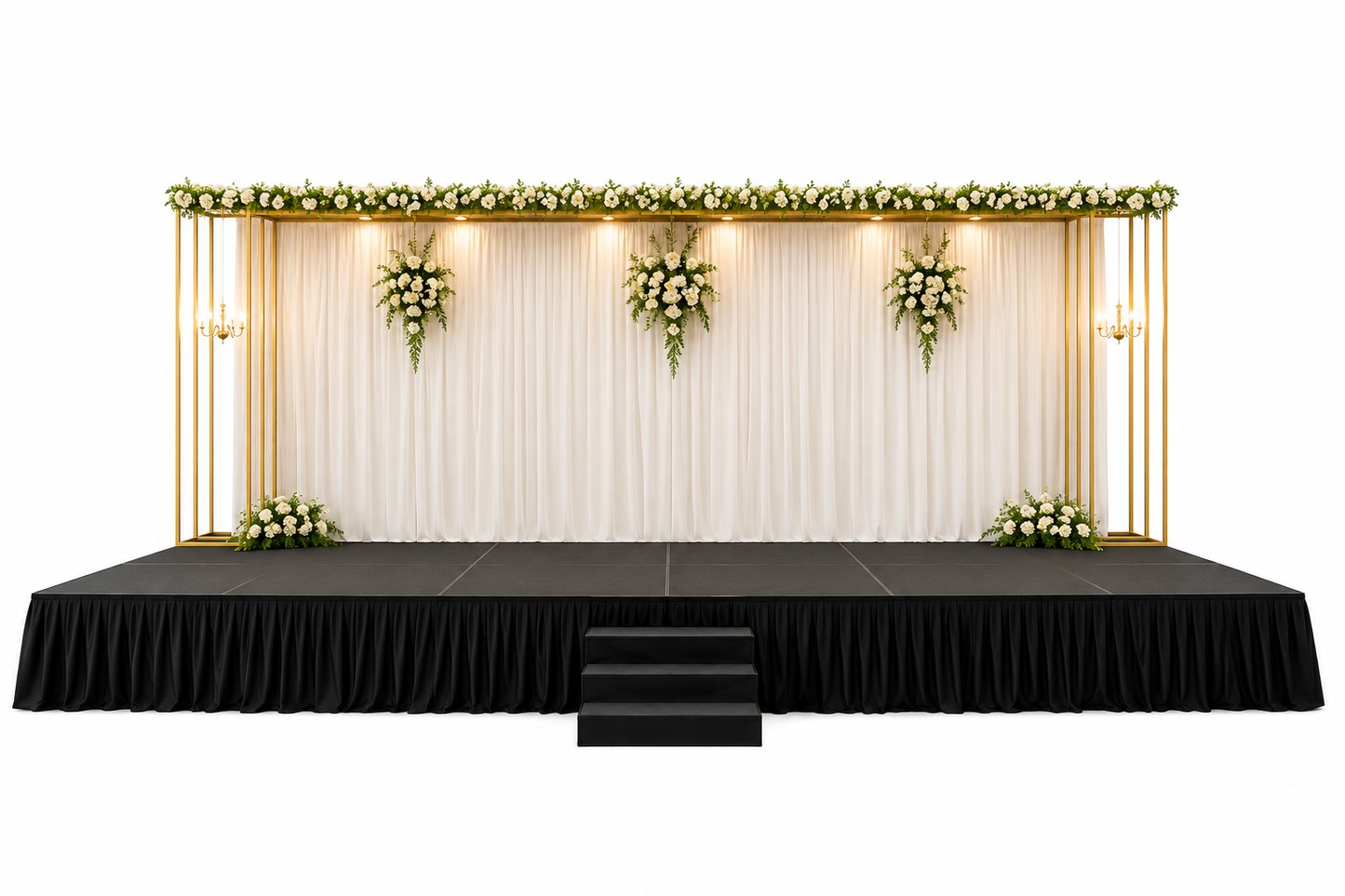Stage setup - tentwala
