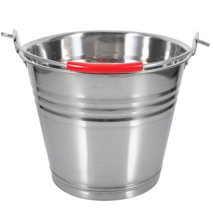 Stainless Steel bucket - Tent Wala