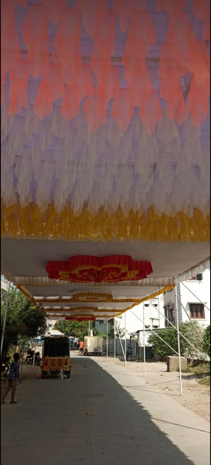 White tent house for rent