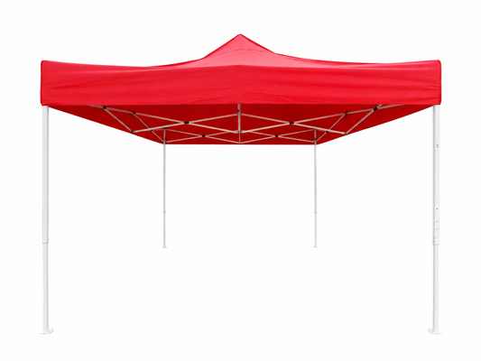 Red canopy for rent - tentwala