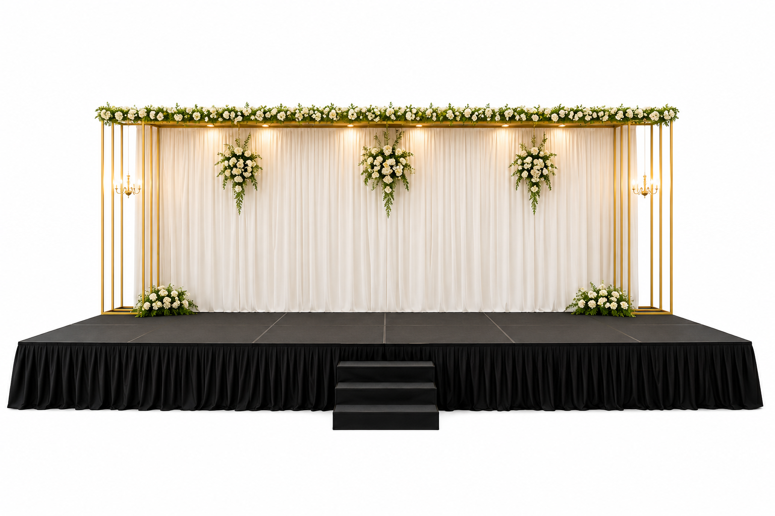 Stage setup - tentwala