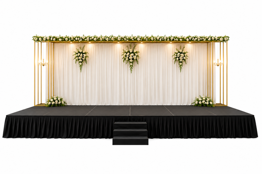 Stage setup - tentwala