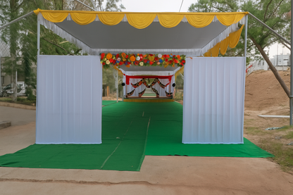 White tent for rent in hyderabad