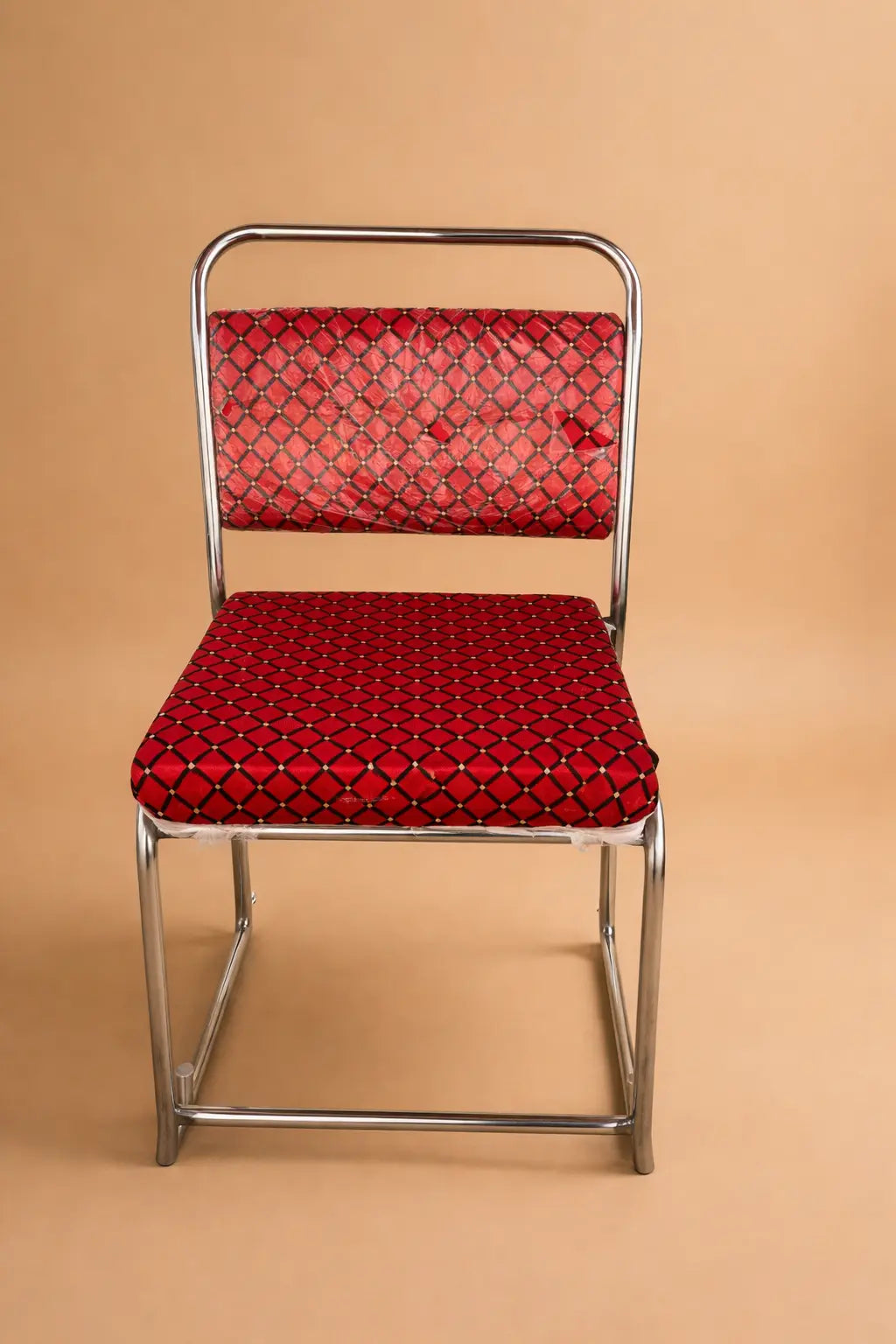 Banquet Chairs with Cloth and Ribbon. - Tent Wala
